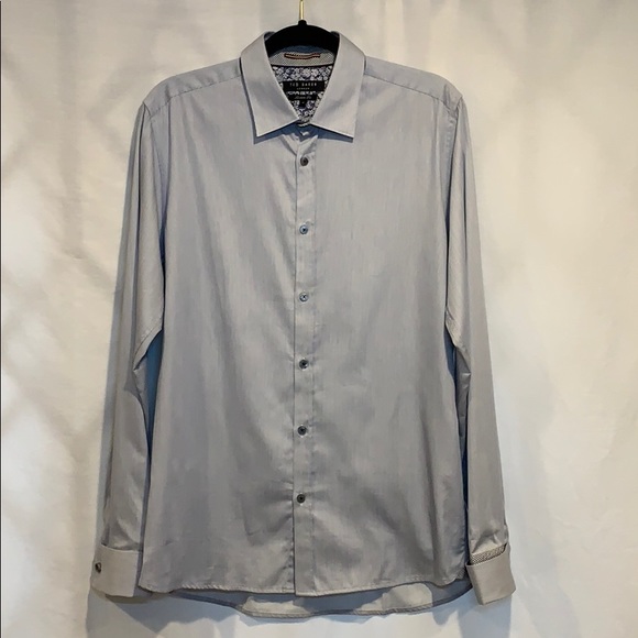 Men’s Ted Baker London French Cuff Shirt - Picture 1 of 7